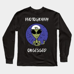 photography obsessed Long Sleeve T-Shirt